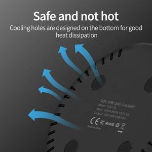 15W rápido <span class=keywords><strong>cargador</strong></span> <span class=keywords><strong>inalámbrico</strong></span> para Samsung Galaxy S10 S9 S8 Nota 9 USB de carga para <span class=keywords><strong>iPhone</strong></span> 11 Pro XS Max XR 8X8 12 - Product Image 5