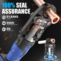 SP-20032-6 JAWS |   Outil de pressage professionnel pour tuyaux en cuivre, kit d'outils de pressage 32kN avec 6 mâchoires standard US