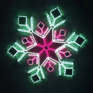 Trong nhà/ngoài trời 2D bông tuyết LED ánh sáng 10m Star & <span class=keywords><strong>String</strong></span> phong cách IP44 kim loại ánh sáng lễ hội trang trí Giáng sinh trang trí - Product Image 4