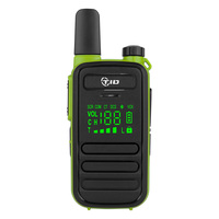 TID TD-M11 HT Handy Talkie Licence Free dua arah Radio komunikasi Transceiver Analog peralatan Walkie Talkie