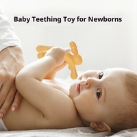 Jouet de dentition écologique pour nouveau-né, forme animale, éducatif pour l'enfance, sans BPA, en silicone, pour bébés de 0 à 24 mois