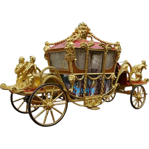 Wholesale Customized <strong>Horse</strong> Wagon/Four Wheel Sightseeing <strong>Horse</strong> Carriage/Wedding Royal Carriage for Sale - Product Image 1
