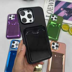 Vente chaude Nouveau Porte-Carte Coloré Téléphone Cas Antichoc Haute Qualité Conception D'affaires Mobile Téléphone Cas pour Oppo A60 A40 - Product Image 5