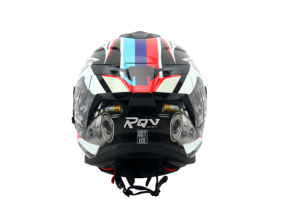 Elegante texture DOT & ECE certificata ABS EPS materiale di alta qualità full face casco di sicurezza per moto visiera a prova di sole - Product Image 3