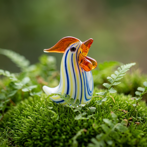 Figuras de gallinas de cristal hechas a mano al por mayor para un regalo animal único y colorido - Product Image 1