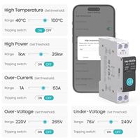 Interrupteur intelligent Wi-Fi MythEle AT-SY1 avec minuterie intégrée pour pompe à eau et éclairage publicitaire