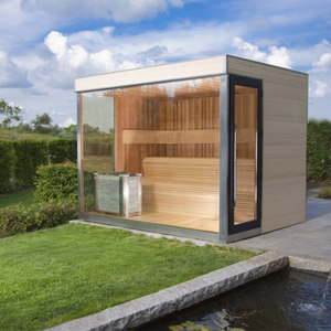 Casa Cápsula Espacial de Acero y <span class=keywords><strong>Madera</strong></span> Personalizada al por Mayor, Hotel de Lujo de 2 Habitaciones - Product Image 3