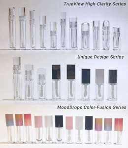 HEXUE Envase Personalizado de 10ml para Brillo Labial de PETG con Tapa de Rosca Cuadrada Transparente para Lápiz Labial y Rubor - Product Image 4