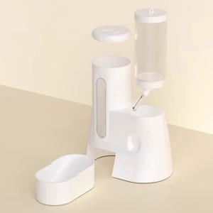 Nuova <span class=keywords><strong>bottiglia</strong></span> di acqua di plastica con supporto non gocciolante criceto acqua grande capacità Pet ciotola di alimentazione per piccoli animali - Product Image 5