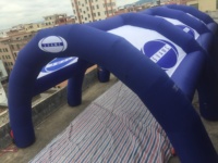 Grande Promotion : Tente Tunnel Gonflable Géante et Robuste en PVC pour Événements Extérieurs Commerciaux, Abri de Voiture de Fête
