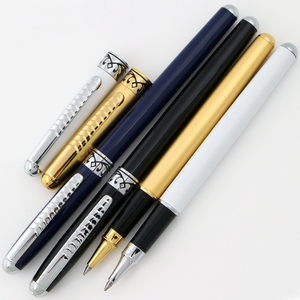 Stylo à encre gel en métal en promotion avec logo personnalisé - Product Image 2