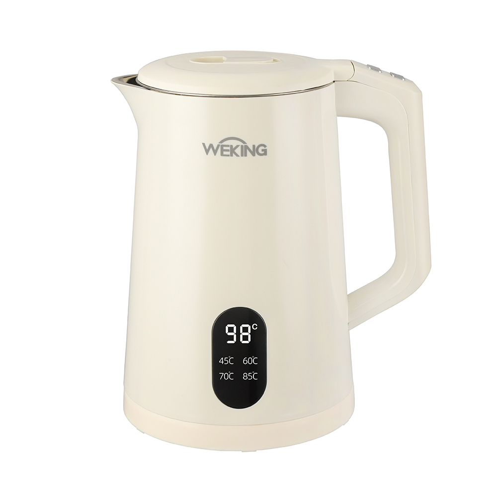 Digital Kettle 1.7L for Boiling Water Heater Smart Kitchen Appliances with Boil Dry protection Home Appliances Stock Products