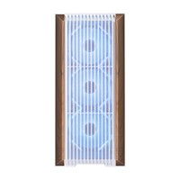 Gabinete de PC TA360M OEM Blanco MATX ITX de Torre Media para Escritorio, Caja Gamer para CPU, Caja de Computadora para Juegos con Ventilador