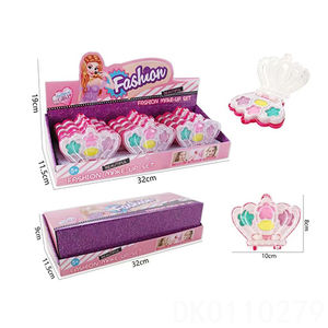 Ensemble de bijoux de beauté pour enfant fille, ensemble de <span class=keywords><strong>maquillage</strong></span> en forme de coquille, couronne, fleur, fraise, <span class=keywords><strong>papillon</strong></span> - Product Image 1