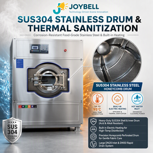 Lavadora-<span class=keywords><strong>secadora</strong></span>-exprimidora XTH <span class=keywords><strong>de</strong></span> 15 kg, 20 kg, 25 kg, 30 kg, totalmente automática, 3 en 1, para lavandería <span class=keywords><strong>de</strong></span> pequeños hoteles. - Product Image 4