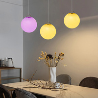 Lámpara LED Colgante de 15CM, Recargable, RGB, IP65, Impermeable, con Control Remoto, para Patio, Piscina, Restaurante, Hogar, Decoración Navideña