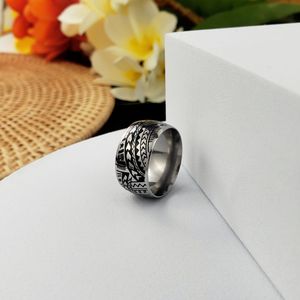 Hawaii tarzı tribal yüzük yüzük iyi satmak hem erkekler hem de kadınlar için unisex tribal yüzük - Product Image 5