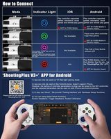 Control de Juego MIF Serie X15 USB-C para Teléfono Móvil y PC para Android/iOS con Bluetooth Plug-and-Play para Juegos en la Nube y Streaming