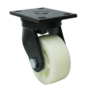 6 Zoll schwere weiße 360-Grad-Drehung industrielle Nylon-Kunststoff-Kugel rollen - Product Image 1