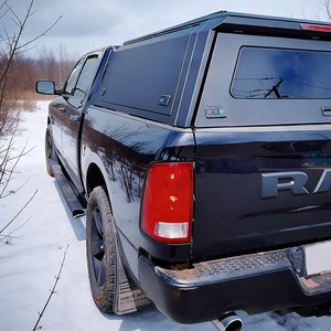 Couverture de benne rigide en aluminium OEM Ultimate Security <span class=keywords><strong>pour</strong></span> <span class=keywords><strong>Dodge</strong></span> <span class=keywords><strong>RAM</strong></span> <span class=keywords><strong>1500</strong></span>, étanche, à charnières, aérodynamique, <span class=keywords><strong>pour</strong></span> rangement - Product Image 3