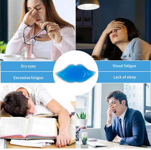 हॉट सेलिंग कस्टम आकार और लोगो ब्यूटी जेल pvc गर्म ठंडा पैक होंठ आकार ठंडा पैक - Product Image 5