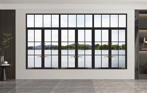 Metgood đôi tráng men nhôm <span class=keywords><strong>Windows</strong></span> thiết kế mới pháp cửa sổ cửa cho phòng ngủ phòng khách ban công kính ứng dụng - Product Image 4