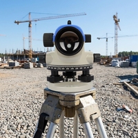 Niveau laser professionnel étanche à auto-nivellement pour alignement vertical, instrument optique de nivellement automatique