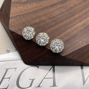 Cao Cấp Pha Lê Zircon Nút Khóa Tùy Chỉnh Hoa Vuông Rhinestone Giày Trang Trí Phụ Kiện Vải - Product Image 4