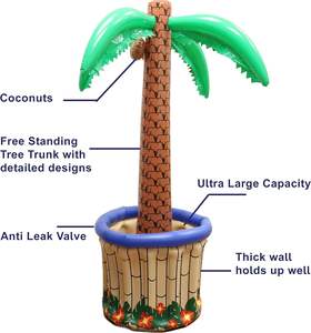 Inflatable Modern Palm Tree <b>Cooler</b> for Outdoor Camping Free Standing Water Resistant 30L Eco-Friendly - Product Image 3