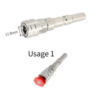 Lavadora a presión 1/4 Conector rápido con adaptador <span class=keywords><strong>Nilfisk</strong></span> y 5 puntas de boquilla de color Herramienta de lavado de automóviles - Product Image 3