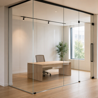 Verre feuilleté trempé 5mm+0.76PVB+5mm, verre de sécurité insonorisé pour les fenêtres et les portes des bâtiments commerciaux, fourniture d'usine