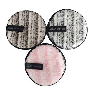 Cuscinetti struccanti in cotone riutilizzabili per tutti gli usi lavabili in microfibra personalizzati morbidi per rimuovere il trucco - Product Image 4