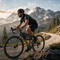 Sac de vélo imperméable de haute qualité en TPU pour le vélo avec sac triangulaire pour cadre Sac à dos de vélo Sac de cadre imperméable