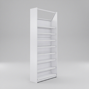 Estantería <span class=keywords><strong>de</strong></span> Farmacia Profesional Ecológica Ajustable <span class=keywords><strong>de</strong></span> Una Cara <span class=keywords><strong>de</strong></span> Acero - Exhibidor <span class=keywords><strong>de</strong></span> Medicamentos Independiente con Recubrimiento <span class=keywords><strong>de</strong></span> Polvo Epoxi - Product Image 1