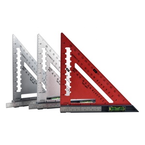 Tam giác Cai Trị, đa chức năng có thể tháo rời 7 "hợp kim nhôm Tốc độ quy mô vuông công cụ đo lường cho kỹ sư thợ mộc - Product Image 1