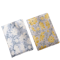 Carnet A5 texturé belle fleur de Gesang Carnets de cadeaux exquis fleur heureuse