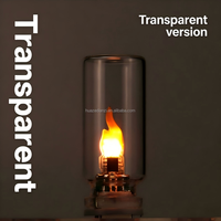 Lumière ambiante LED créative USB 5V à flamme dynamique réaliste, pour l'éclairage nocturne, l'ambiance automobile et domestique.