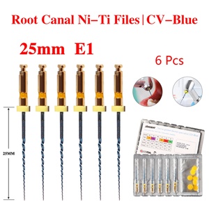 Vendita calda! Lima dentale Endo alternativo lima oro rotativo canalare 25MM flessibile 6 pz/pacco - Product Image 2