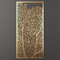 Clôture perforée en acier inoxydable, métal en aluminium découpé au Laser, respectueux de l'environnement, clôture de jardin de 3mm, treillis et portes