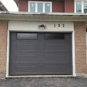 Puertas de garaje automáticas de acero de alta calidad de diseño moderno con superficie terminada de control remoto <span class=keywords><strong>para</strong></span> aplicación de Villa - Product Image 2