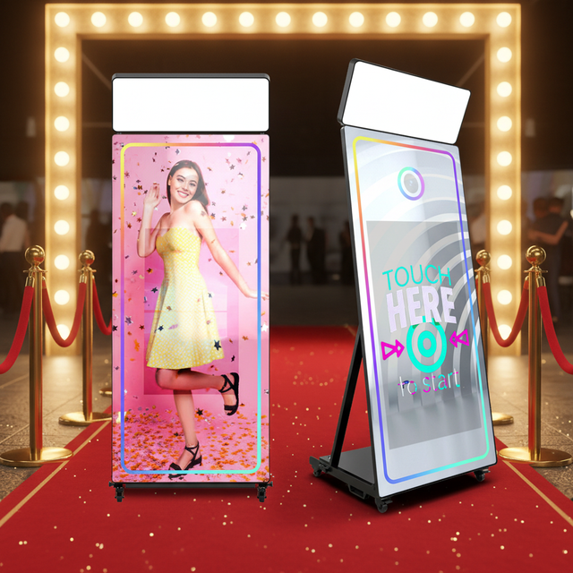 WiViTouch Mirror Photo Booth Affordable Magic Mirror Photo Booth Magic AI Photo Booth