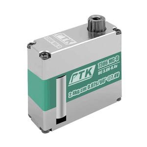 PTK 7306 MG-D 7g metal digital HV servo DLG F5B F5L F3D F3K RC servo programable mini servo KST X06 mismo nivel para RC Airplane - Product Image 1