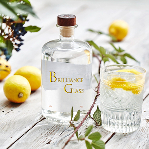 Logotipo personalizado con forma de logotipo impreso 500ml 700ml 750ml licores tequila vodka brandy whisky Ron <span class=keywords><strong>gin</strong></span> <span class=keywords><strong>licor</strong></span> botella - Product Image 3