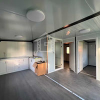 Unité Modulaire Entièrement Équipée avec Extension à Double Aile, Intérieurs Personnalisés, Adaptée à Usage Résidentiel et Commercial
