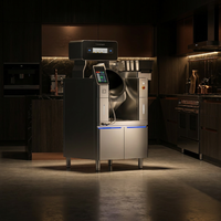 Cuisinière à ramen automatique, machine de cuisson automatique en acier inoxydable, économe en énergie, multifonctionnelle, professionnelle pour les plats frits