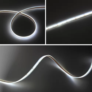 Tiras de Luces LED COB Ultrafinas de 3mm 4mm 5mm, 24V IP65 RA90, Atenuables, Flexibles, de Silicona - Product Image 2
