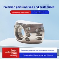 Pièces de fraisage CNC en alliage d'aluminium à cinq axes et quatre axes pour l'assemblage de bras articulés de robot