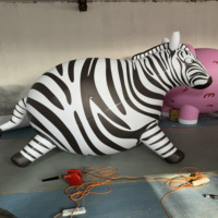 Modèle d'air animal mignon personnalisé poupée Oxford matériel jouet gonflable