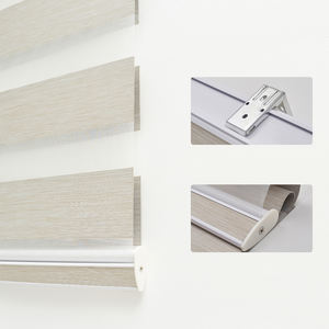 Stores enrouleurs motorisés Wifi 100% polyester sans cordon Stores zébrés pour fenêtres - Product Image 4