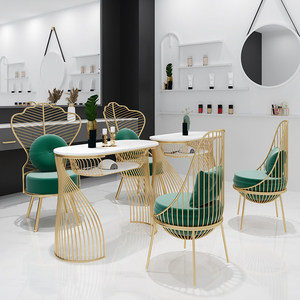 Modern Design Wood <b>Nail</b> Salon Manicure <b>Desk</b> with Dust Collector for <b>Nail</b> Bar or Mall - Product Image 1